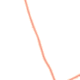 Daytime road noise heatmap for YO18 7LB