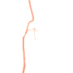Daytime road noise heatmap for YO18 7LT