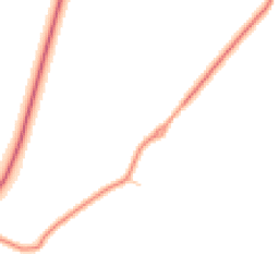 Daytime road noise heatmap for YO18 7LU