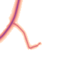 Daytime road noise heatmap for YO18 7NG