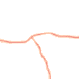 Night-time road noise heatmap for YO18 7PF