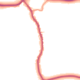Daytime road noise heatmap for YO18 7PG