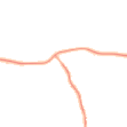 Night-time road noise heatmap for YO18 7PS