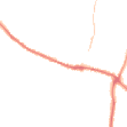 Night-time road noise heatmap for YO18 8BY
