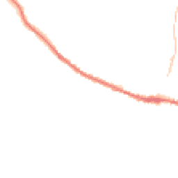 Night-time road noise heatmap for YO18 8BZ