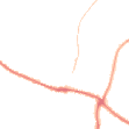 Night-time road noise heatmap for YO18 8DU
