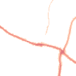 Night-time road noise heatmap for YO18 8DX