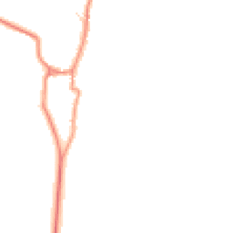 Daytime road noise heatmap for YO18 8HJ
