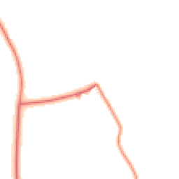 Daytime road noise heatmap for YO18 8JR