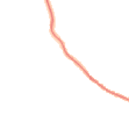 Night-time road noise heatmap for YO18 8LY