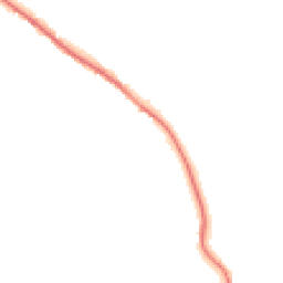 Night-time road noise heatmap for YO18 8NT