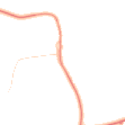 Daytime road noise heatmap for YO18 8QB