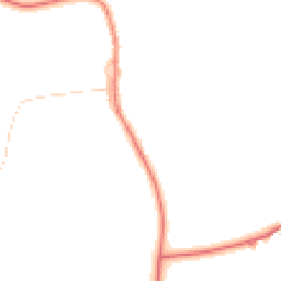 Daytime road noise heatmap for YO18 8QD