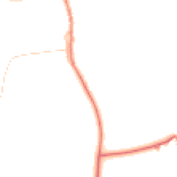 Daytime road noise heatmap for YO18 8QE