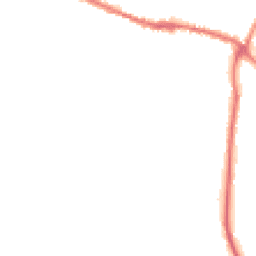 Night-time road noise heatmap for YO18 8TJ
