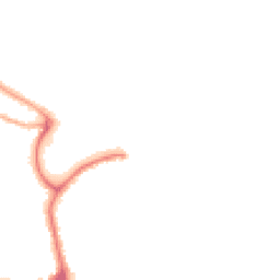 Night-time road noise heatmap for YO21 1DD