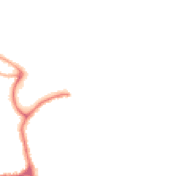 Night-time road noise heatmap for YO21 1DL