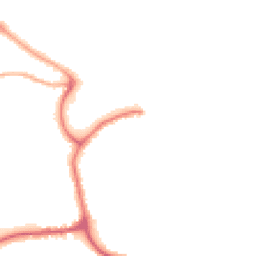 Night-time road noise heatmap for YO21 1EB