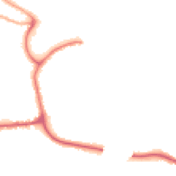 Night-time road noise heatmap for YO21 1EL