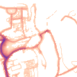 Daytime road noise heatmap for YO21 1FA