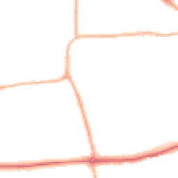 Night-time road noise heatmap for YO21 1HG