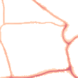 Night-time road noise heatmap for YO21 1JJ