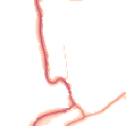 Daytime road noise heatmap for YO21 1NG