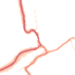 Daytime road noise heatmap for YO21 1NH