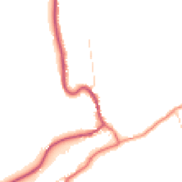 Daytime road noise heatmap for YO21 1NY