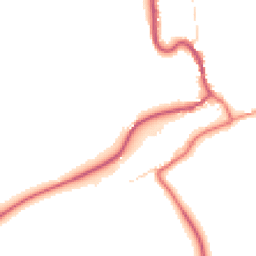 Daytime road noise heatmap for YO21 1RL