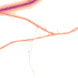 Daytime road noise heatmap for YO21 1SU