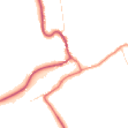 Daytime road noise heatmap for YO21 1YL