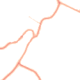 Daytime road noise heatmap for YO21 2AH