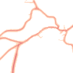 Daytime road noise heatmap for YO21 2DB