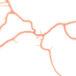 Daytime road noise heatmap for YO21 2DH