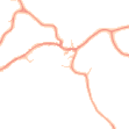 Daytime road noise heatmap for YO21 2EP