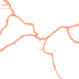 Daytime road noise heatmap for YO21 2EQ