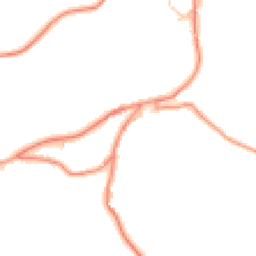 Daytime road noise heatmap for YO21 2JS