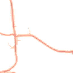 Daytime road noise heatmap for YO21 2NX