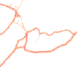 Daytime road noise heatmap for YO21 2PE