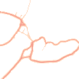 Daytime road noise heatmap for YO21 2PG