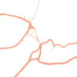 Daytime road noise heatmap for YO21 2PN