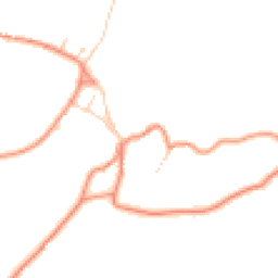 Daytime road noise heatmap for YO21 2PQ