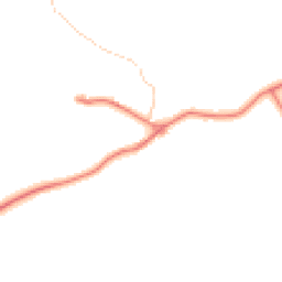 Daytime road noise heatmap for YO21 2RG