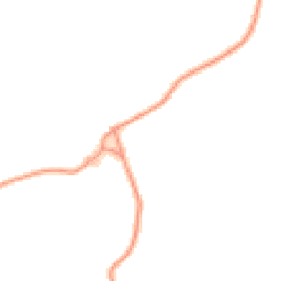 Daytime road noise heatmap for YO21 3FG