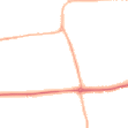 Night-time road noise heatmap for YO21 3UJ