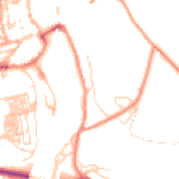 Daytime road noise heatmap for YO22 4AD