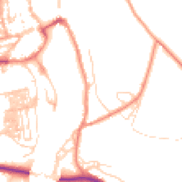 Daytime road noise heatmap for YO22 4AF