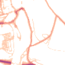 Daytime road noise heatmap for YO22 4AG