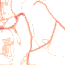 Daytime road noise heatmap for YO22 4AJ